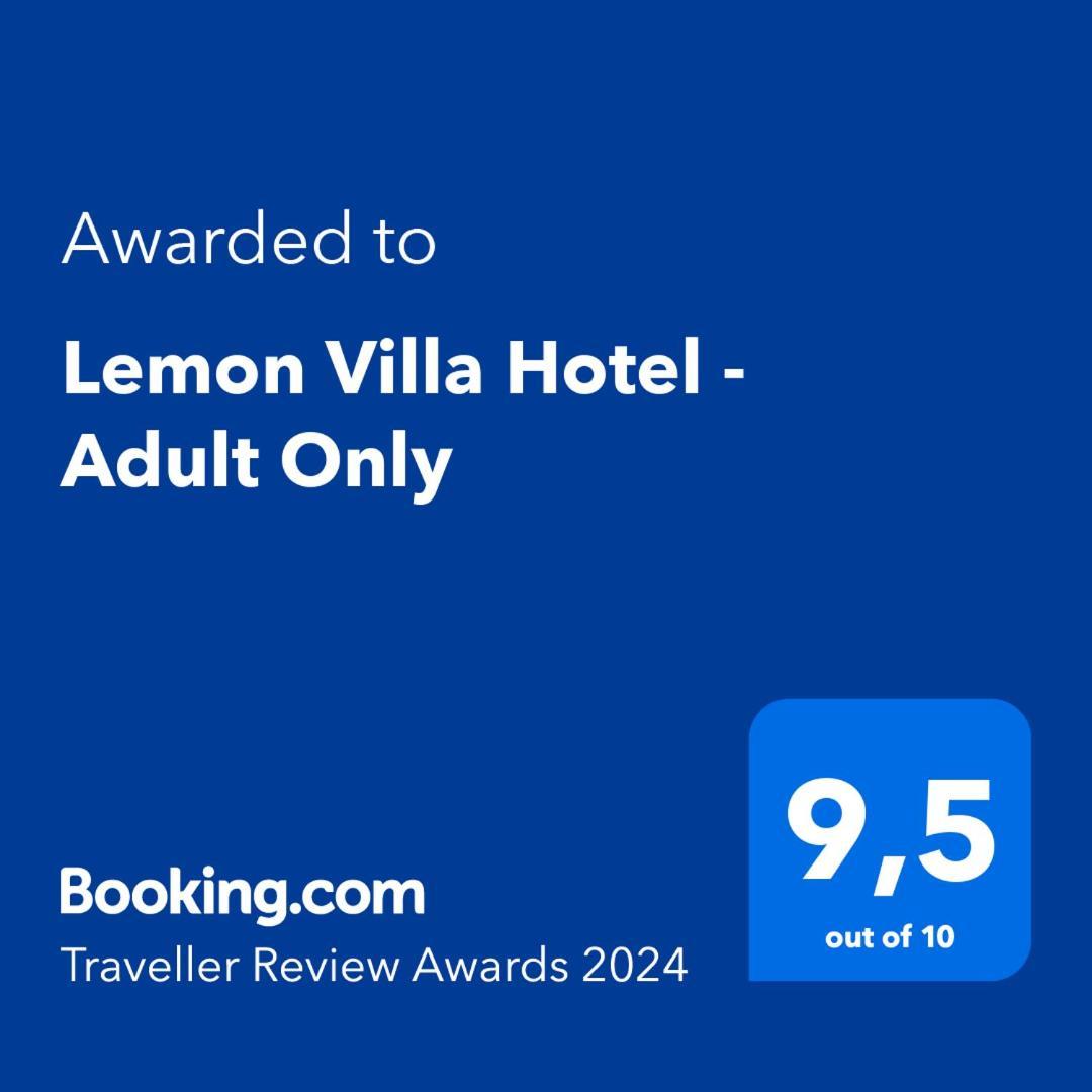 Lemon Villa Hotel - Adult Only Alanya Kültér fotó